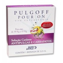 Pulg Off Pour On Cães - 30 a 45 kg